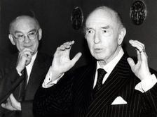 John Profumo (1915- ), Secretary of State for War, 1998. Creator: Unknown