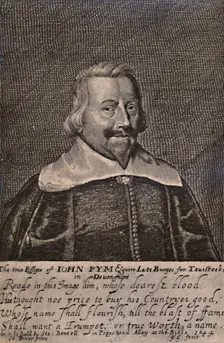 John Pym, English Parliamentarian politician, c1644 (1894). Artist: George Glover