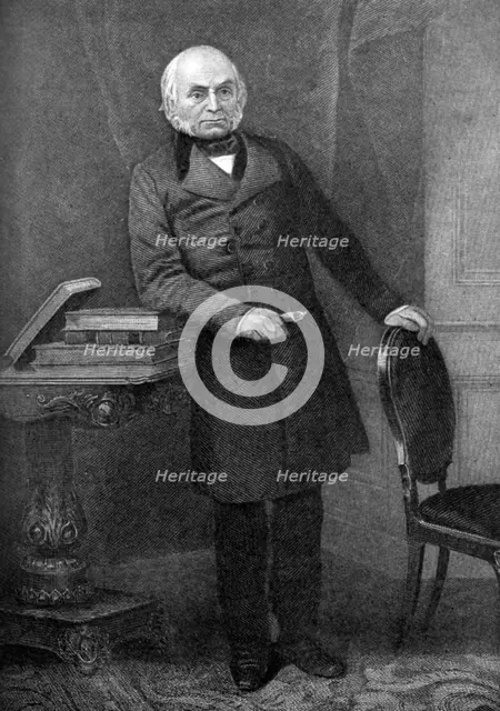 John Quincy Adams (1767-1848), sixth president of the United States, 19th century (1908). Artist: Unknown