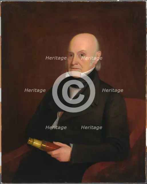 John Quincy Adams, 1844. Creator: William Hudson.