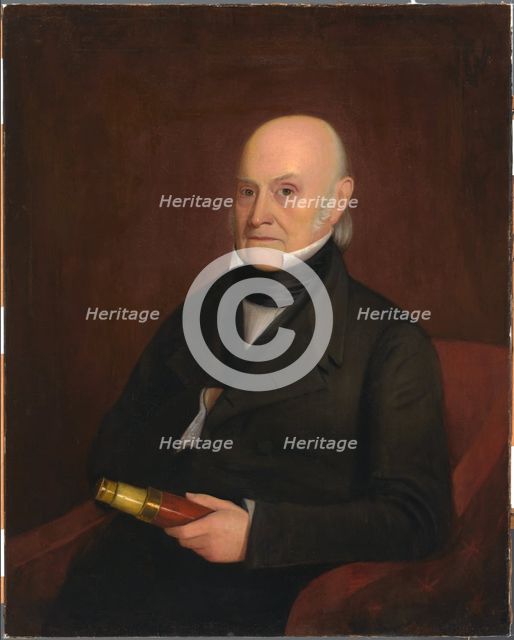 John Quincy Adams, 1844. Creator: William Hudson.