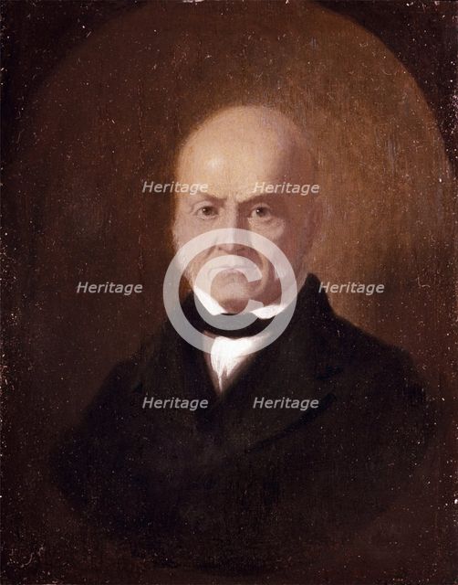 John Quincy Adams, 1850. Creator: George Caleb Bingham.