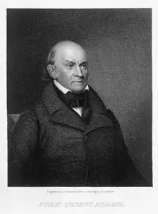 John Quincy Adams, 6th President of the United States of America, (19th century). Creator: John Wesley Paradise