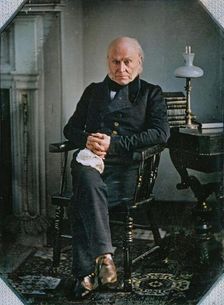 John Quincy Adams, ca. 1850. Creators: Josiah Johnson Hawes, Albert Sands Southworth