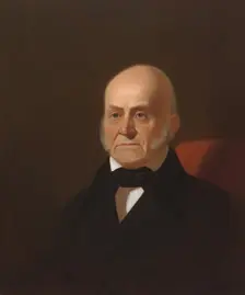 John Quincy Adams, c. 1850, from an 1844 original. Creator: George Caleb Bingham