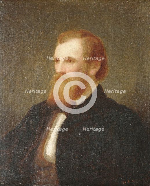 John Quincy Adams Ward, 1863. Creator: Henry Augustus Loop.