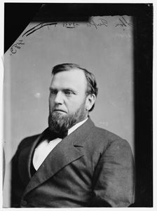John Quincy Adams Tufts of Iowa, between 1870 and 1880. Creator: Unknown