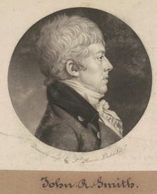 John R. Smith, 1802. Creator: Charles Balthazar Julien Févret de Saint-Mémin