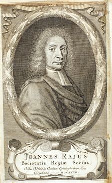 John Ray, English naturalist, 1680s. Creator: Abraham de Blois