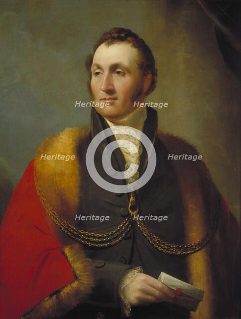 'John Reay, Sheriff of London 1814-1815', c1814-1815. Artist: James Lonsdale
