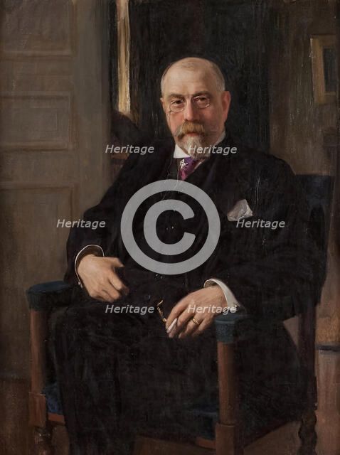 John Rettig [Portrait], 1907. Creator: Oscar Bjorck.