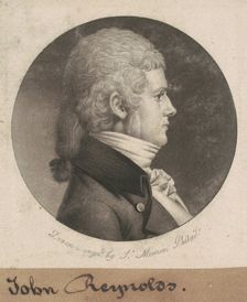 John Reynolds, 1802. Creator: Charles Balthazar Julien Févret de Saint-Mémin