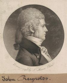 John Reynolds, 1802. Creator: Charles Balthazar Julien Févret de Saint-Mémin