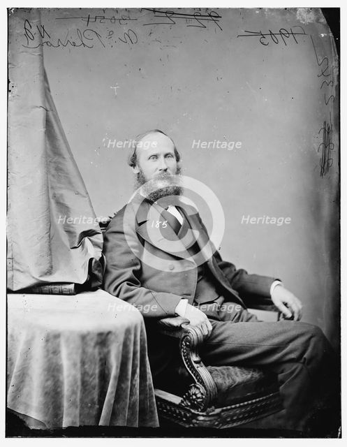 John Rhoderic McPherson of New Jersey, between 1860 and 1875. Creator: Unknown.