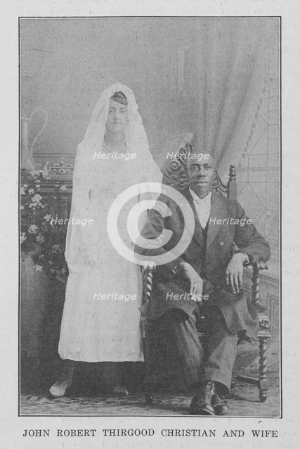 John Robert Thirgood Christian and wife, 1917-1923. Creator: Unknown.
