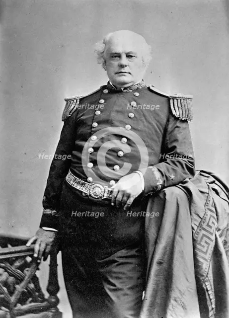 John Rodgers, Commodore, U.S.N., 19th century, (1915). Creator: Unknown.