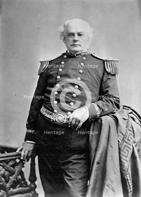 John Rodgers, Commodore, U.S.N., 19th century, (1915). Creator: Unknown.