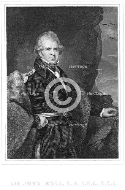 John Ross, British polar explorer and naval officer, 19th century. Creator: Unknown.