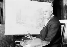 John Ross Key, Artist, 1914. Creator: Harris & Ewing