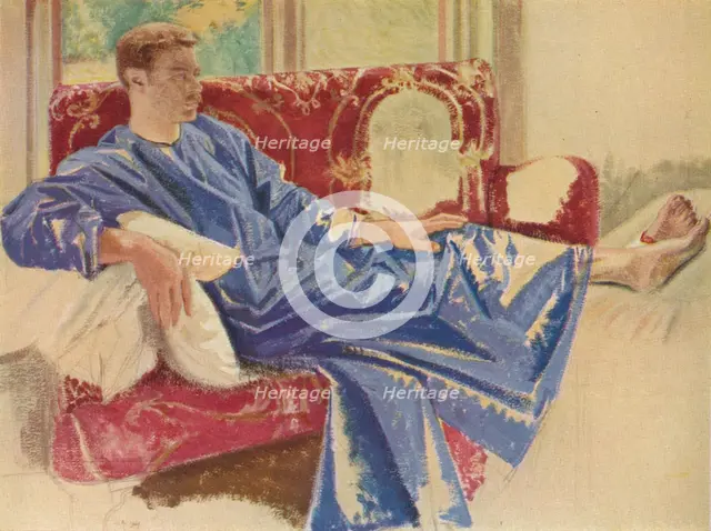 'John Rothenstein, Esq.', 1926. Artist: William Rothenstein.