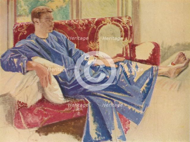 'John Rothenstein, Esq.', 1926. Artist: William Rothenstein.