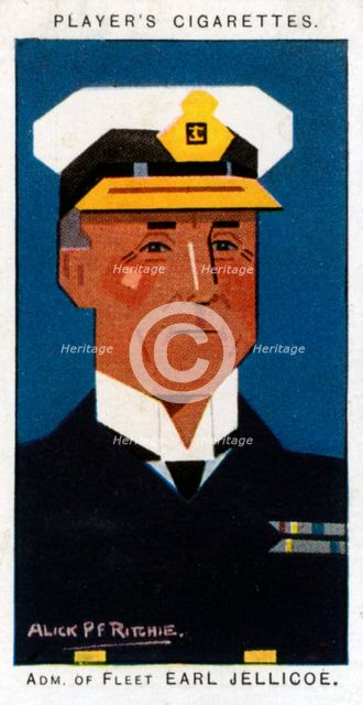 John Rushworth Jellicoe, 1st Earl Jellicoe, British admiral, 1926.Artist: Alick P F Ritchie