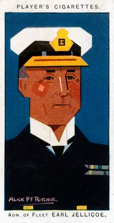 John Rushworth Jellicoe, 1st Earl Jellicoe, British admiral, 1926.Artist: Alick P F Ritchie