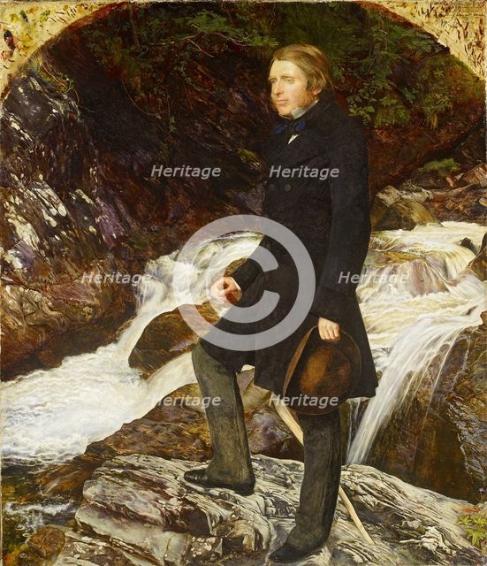John Ruskin, 1854. Artist: John Everett Millais.