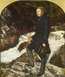 John Ruskin, 1854. Artist: John Everett Millais