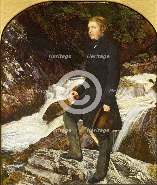 John Ruskin, 1854. Artist: John Everett Millais.