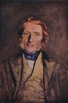 John Ruskin 1819-1900 1879, (1947). Creator: Hubert von Herkomer