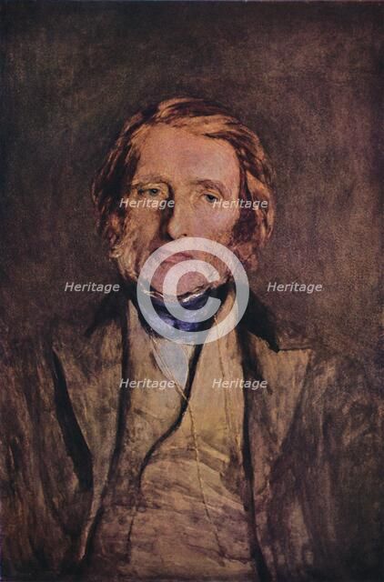 'John Ruskin 1819-1900', 1879, (1947). Creator: Hubert von Herkomer.