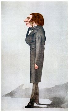 John Ruskin, British artist, poet and critic, 1872 (1956)
