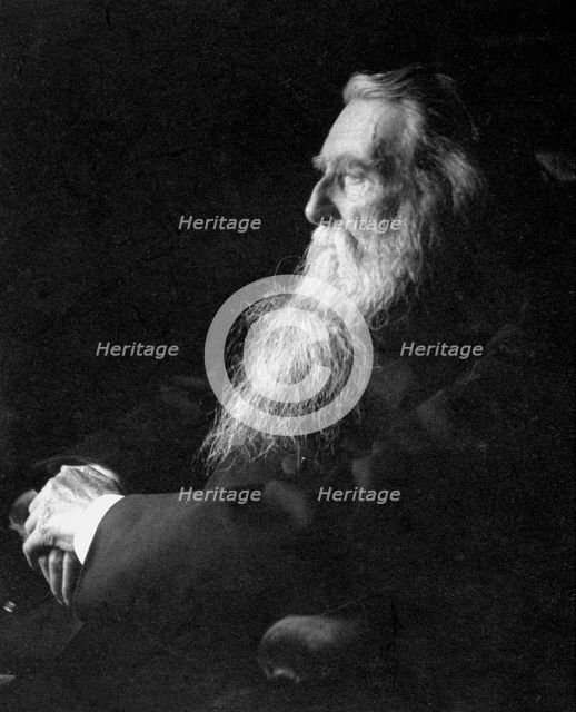 John Ruskin, English artist, poet and critic, c1897. Creator: Emil Otto Hoppe.