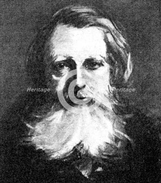 'John Ruskin', Victorian art critic, 1923. Artist: Unknown