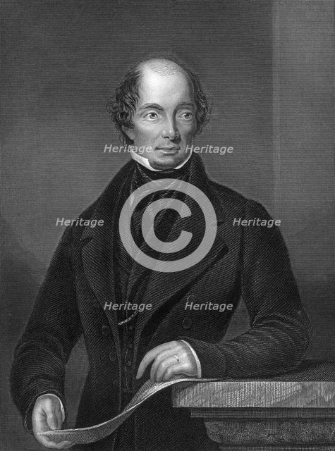 John Russell (1792-1878), 1st Earl Russell, English politician, 1857.Artist: DJ Pound
