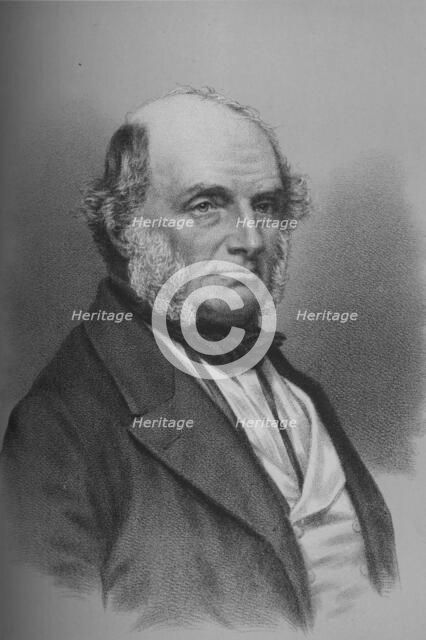 John Russell, 1st Earl Russell, British statesman, c1861 (1936). Artist: Unknown.