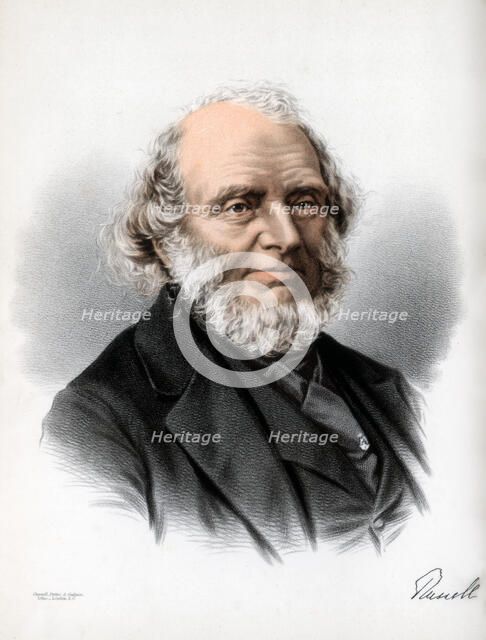 John Russell, 1st Earl Russell, English Whig and Liberal politician, c1890.Artist: Cassell, Petter & Galpin