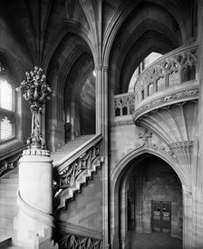 John Rylands Library, Deansgate, Manchester, 1900. Artist: Henry Bedford Lemere