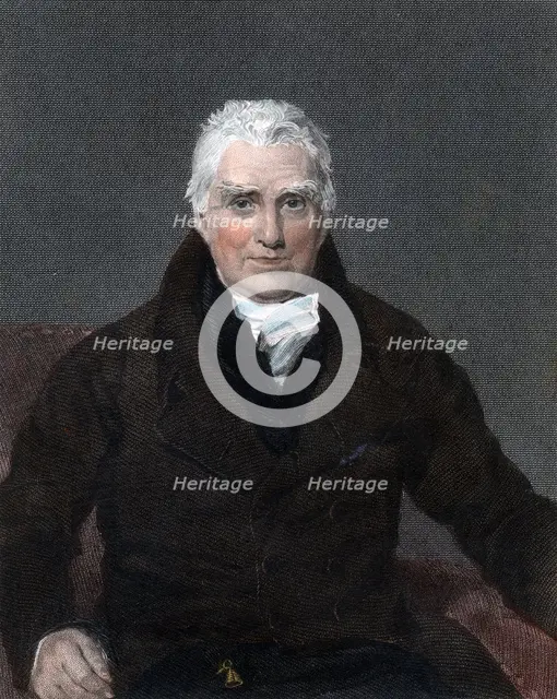 John Scott, 1st Earl of Eldon, Lord High Chancellor of Great Britain, 19th century. Artist: H Wallis