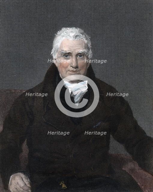 John Scott, 1st Earl of Eldon, Lord High Chancellor of Great Britain, 19th century. Artist: H Wallis