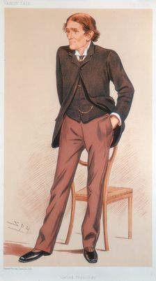 John Scott Burdon-Sanderson, British physiologist, 1894. Creator: Sir Leslie Matthew Ward