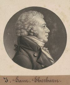 John Samuel Sherburne, 1805. Creator: Charles Balthazar Julien Févret de Saint-Mémin