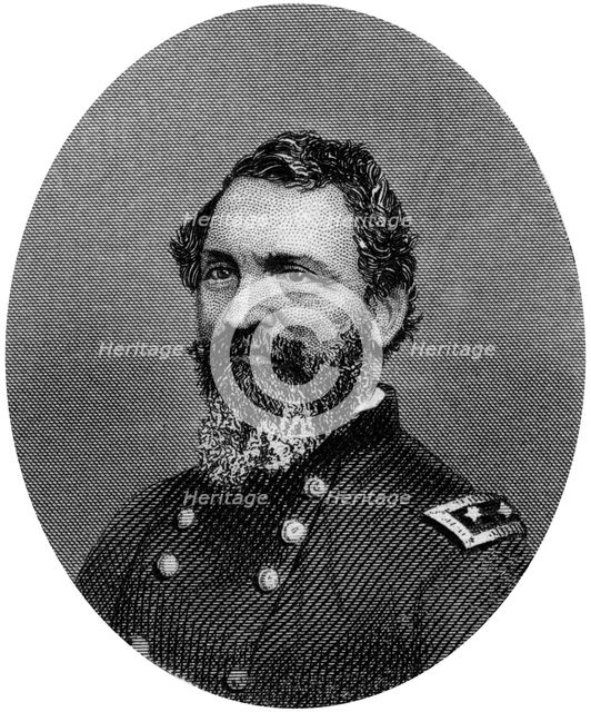 John Sedgwick, Union Army general, 1862-1867.Artist: J Rogers
