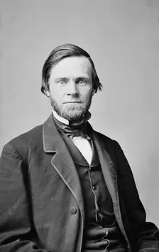 John Sherman of Ohio, between 1855 and 1865. Creator: Unknown