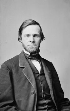 John Sherman of Ohio, between 1855 and 1865. Creator: Unknown