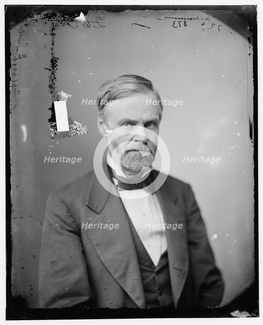 John Sherman of Ohio, between 1865 and 1880. Creator: Unknown.