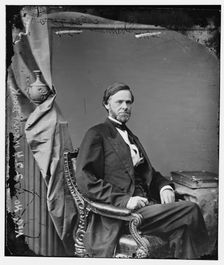 John Sherman of Ohio, between 1860 and 1875. Creator: Unknown