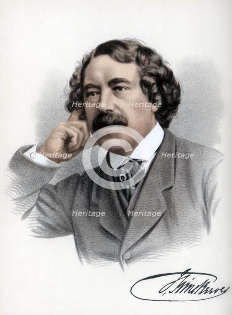 John Sims Reeves, English vocalist, c1890.Artist: Cassell, Petter & Galpin