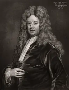 John Somers, 1st Baron Somers, English politician, 1700s (1906)